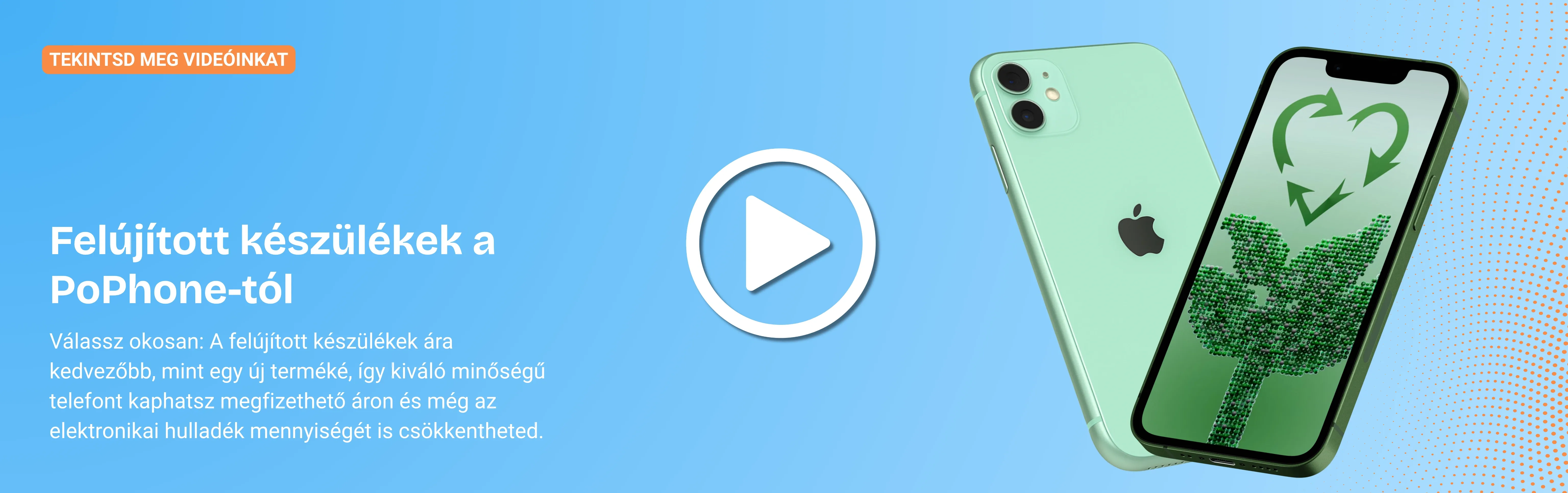 Felujitott Video Banner